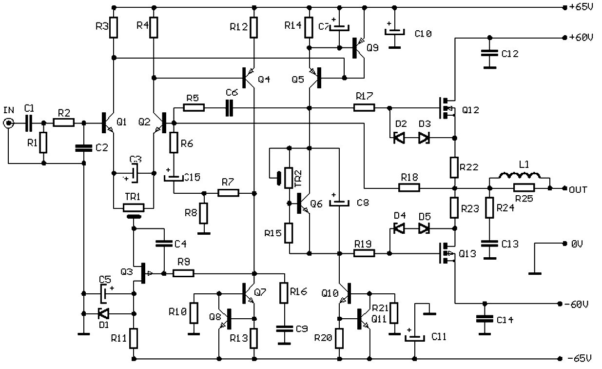 1000w Amplifier Circuit Using Transistor | Wiring Library